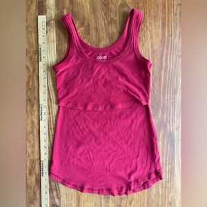 Boob Design tank & Gap Maternity leggings, size small